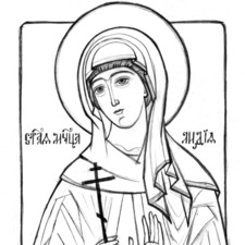 St Lidia by Olga Ivkin